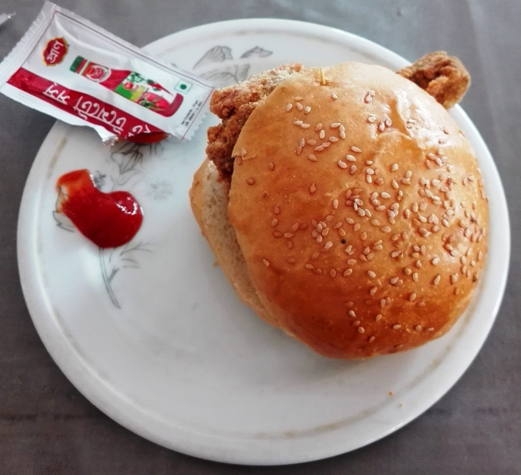 فیله مرغ سوخاری ویژه با پنیر اضافه